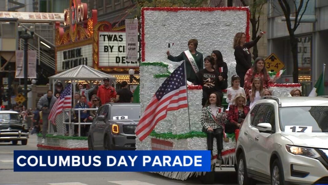 2026 Chicago Christopher Columbus Day parade set to step off Monday at Dearborn, Wacker in Loop; watch coverage on ABC7