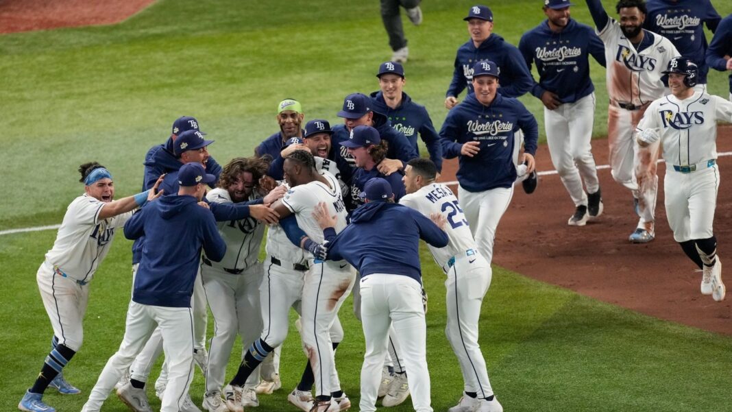 2026 MLB World Series game 5: Tampa Bay Rays stun Milwaukee Brewers with 2-run rally in 12th inning with 4-3 win