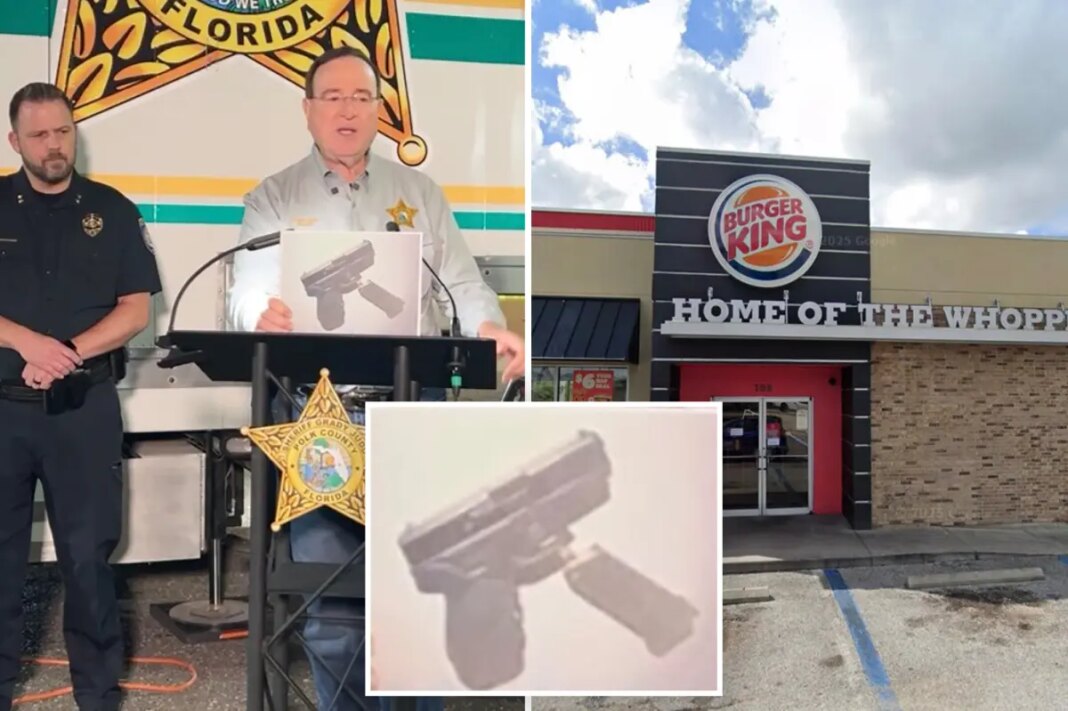 3-year-old fatally shoots himself in face with dad's gun while in Florida Burger King drive-thru: police