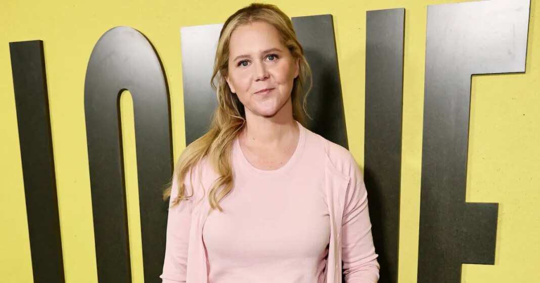 Amy Schumer Rocks a Floral Bustier Swimsuit on Turks and Caicos Trip