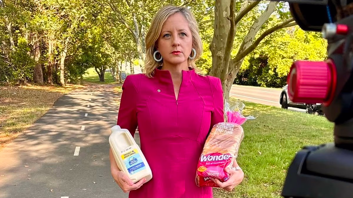 Aussie politician unleashes over price of bread and milk
