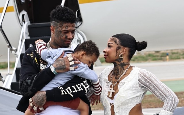 BLUEFACE PROPOSES TO CHRISEAN ROCK AFTER REUNITING WITH HER AND THEIR SON