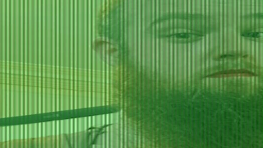 Bearded Oxford Uni lecturer teaches students with fake breasts