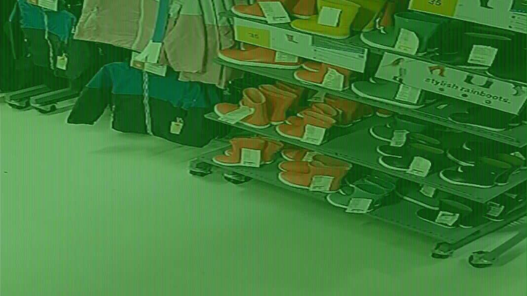 Pictured: Beau Lamarre-Condon surfboard bag shopping at Decathlon in Miranda with his friend, who cannot be named for legal reasons