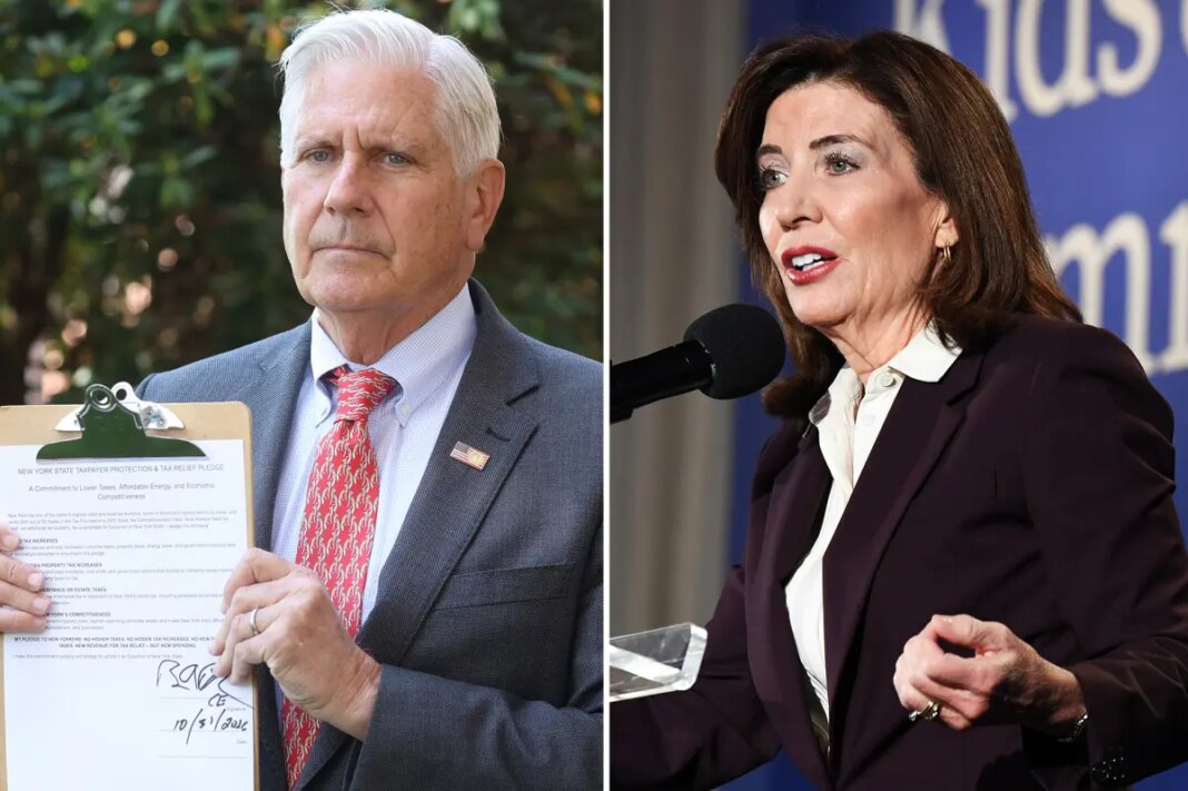 Blakeman dares Hochul to sign ‘no new taxes’ pledges after she refused to say if hikes were coming post-election