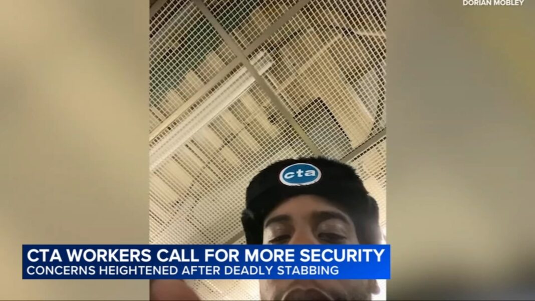 CTA stabbing: Union seeks protections after Julian Mobley, CTA worker killed at Damen Green Line station; Chavezz Campbell charged