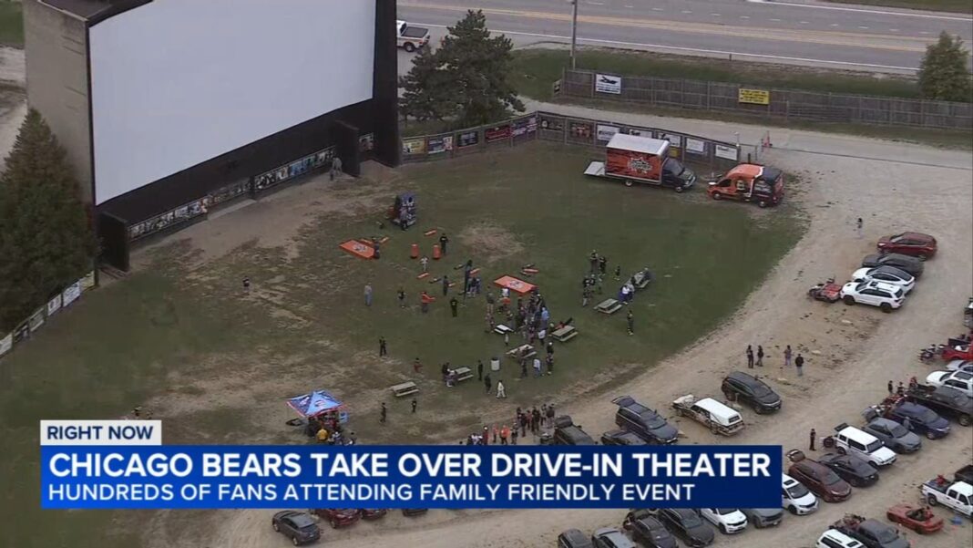 Chicago Bears bring sold-out fan fest to McHenry Outdoor Theater in Lakemoor, Illinois
