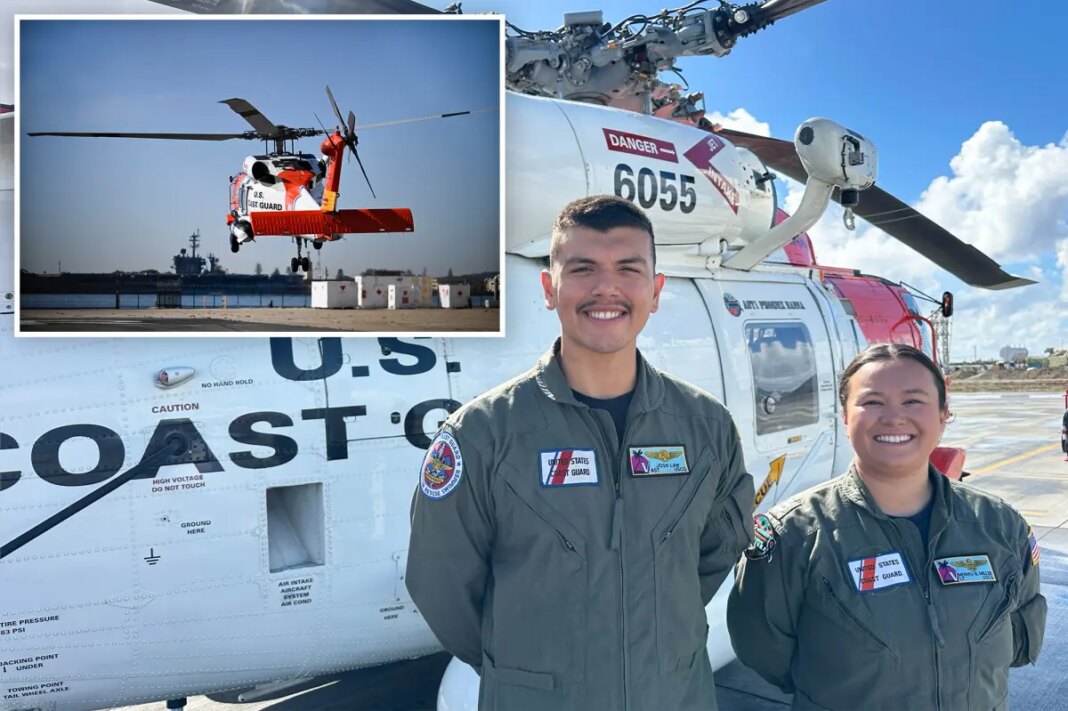 Coast Guard swimmer Josh Law fought waves and darkness to rescue 16 people from Pacific Ocean