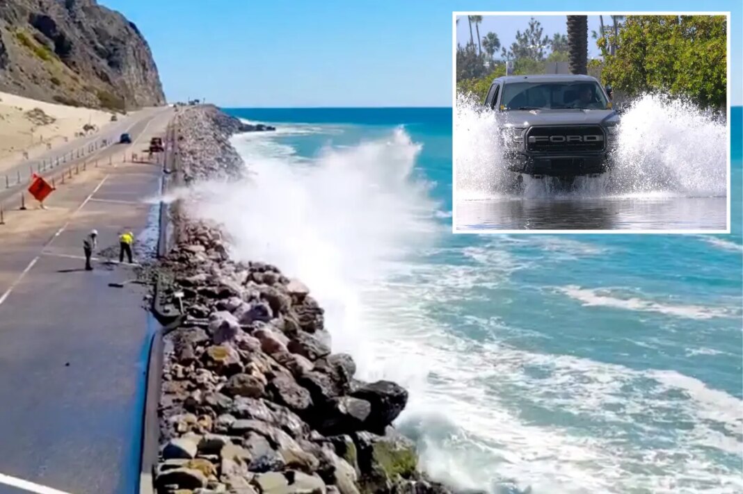 Coastal flood warning issued as high tides hit SoCal beaches again