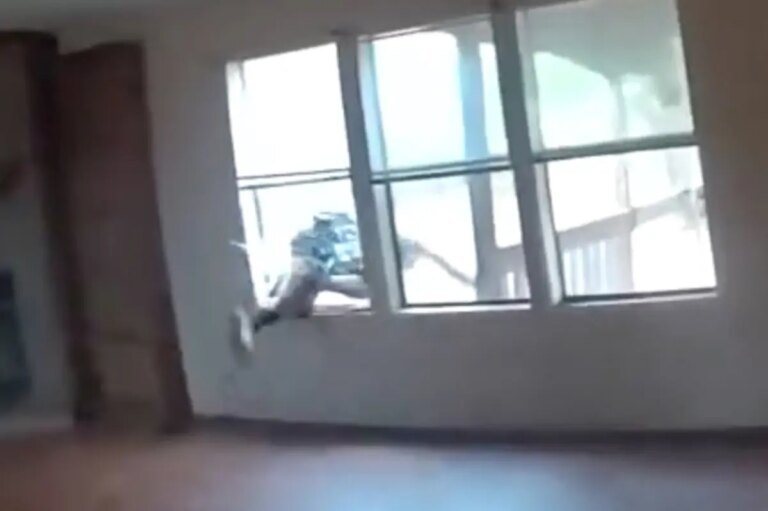 Bodycam Shows Copper Theft Suspect’s Escape and What He Left Behind