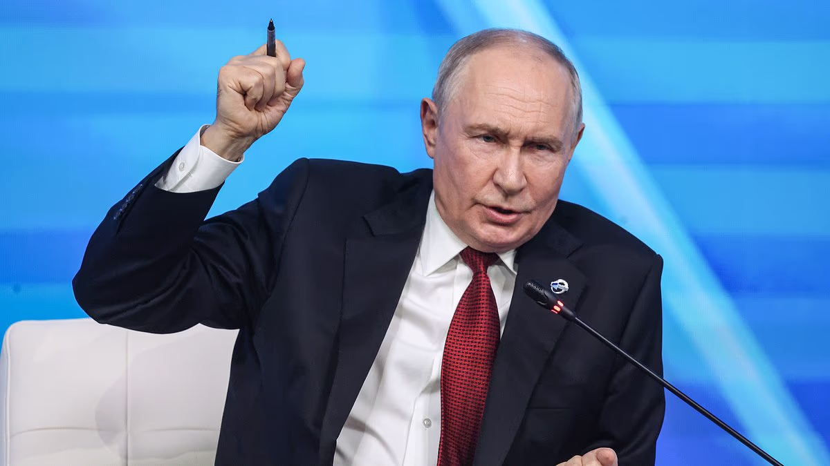 Countries supplying Ukraine with weapons are 'a threat', Putin says