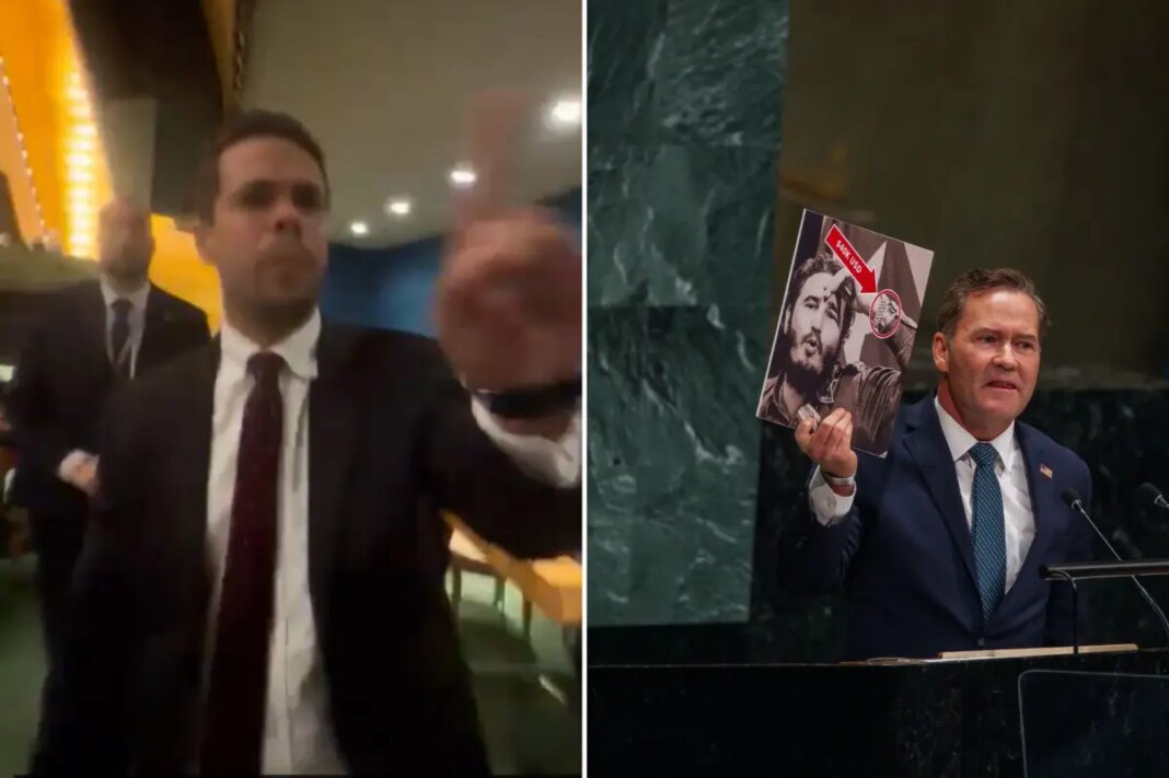 Cuban official accused of shoving US diplomat during Mike Waltz's shouting match at UN to be kicked out of US: 'He's gone'