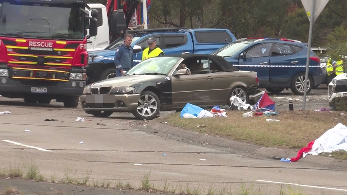 Driver, 18, who allegedly ploughed into ten NRL fans is charged