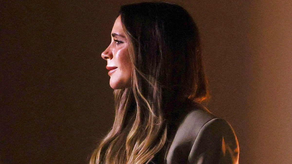 Emotional Victoria Beckham closes her Paris Fashion Week show