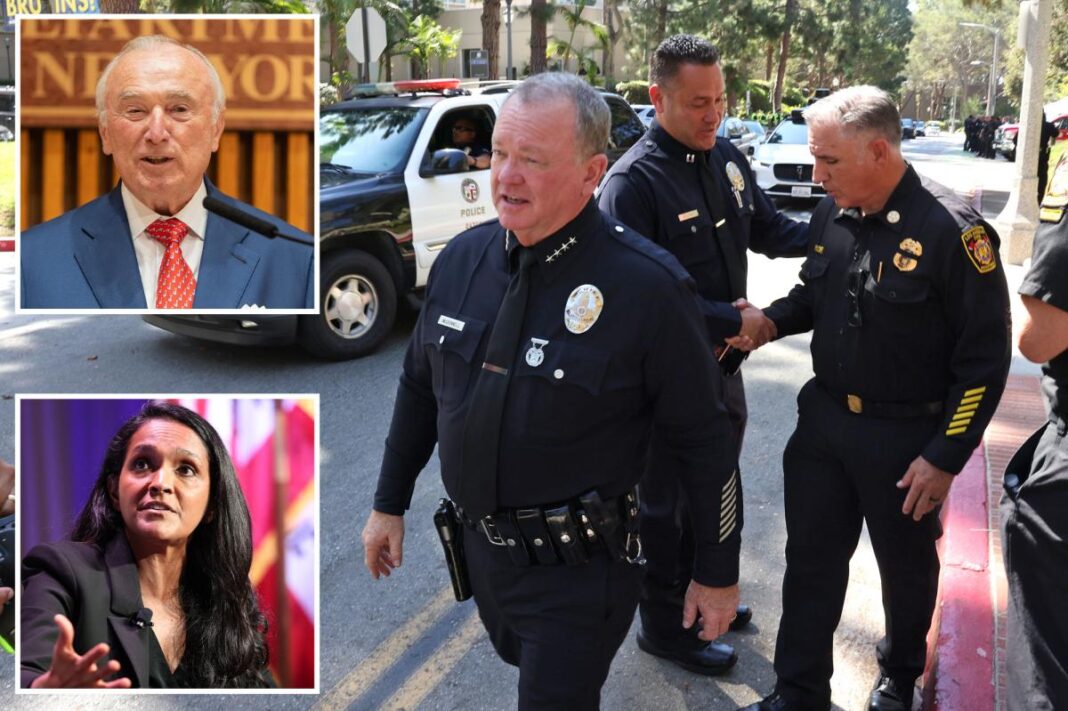 Ex-LAPD chief blasts Nithya Raman’s plan to oust Jim McDonnell