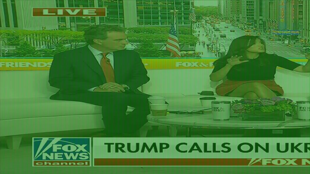 Fiery clash erupts between Fox News hosts after one blasted Zelensky and colleague warned her Putin is like modern Hitler