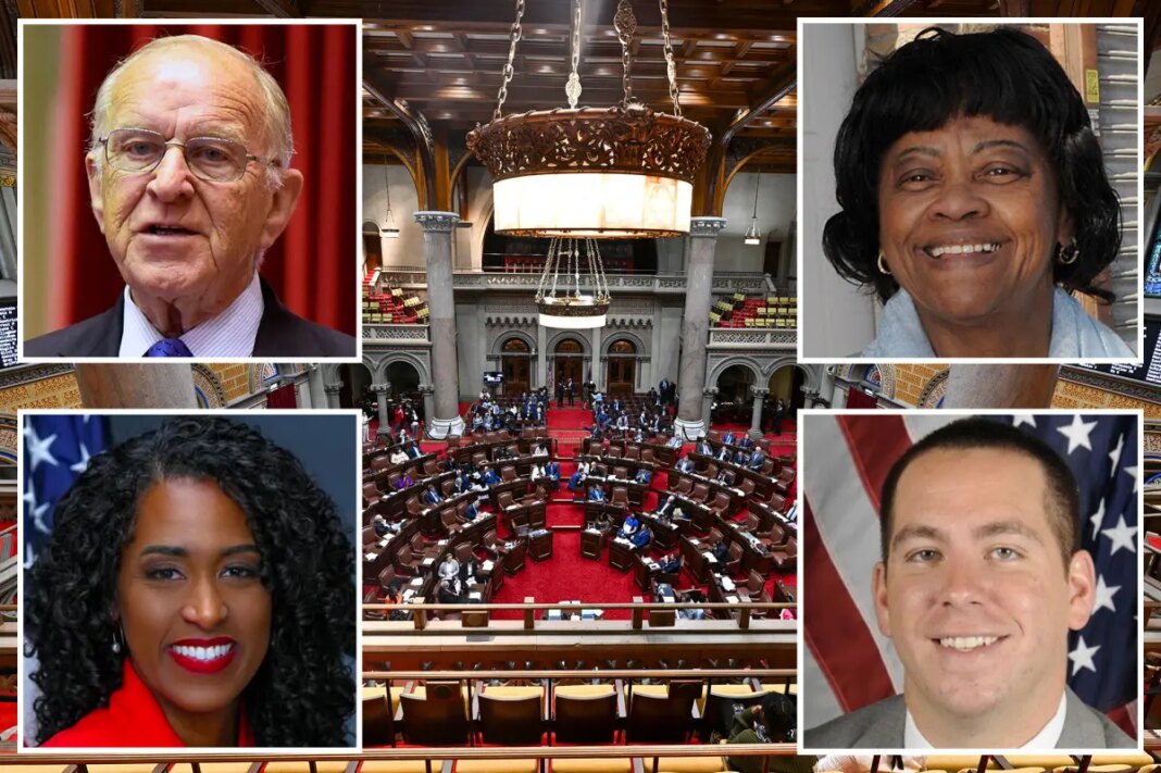 Four NYS lawmakers haven't been to the Capitol in person once all year, damning records show