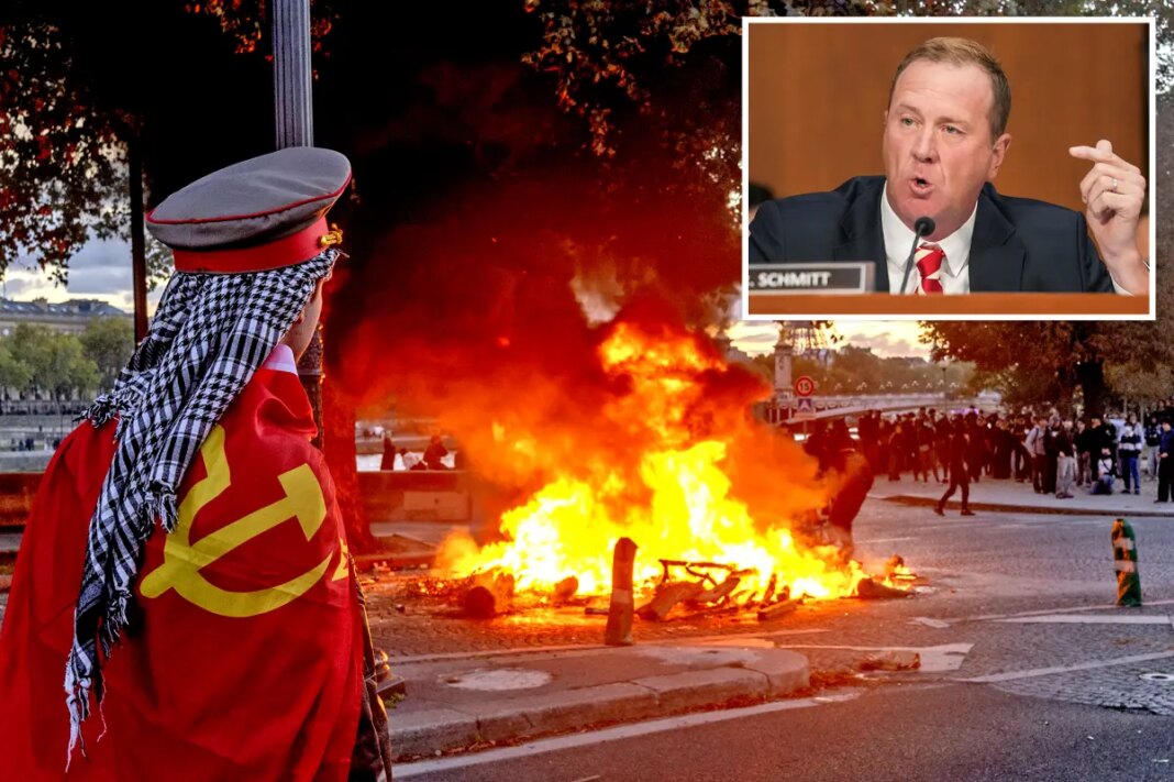 France in flames is preview of what 'DSA' Democrats want for US, Sen. Eric Schmitt warns