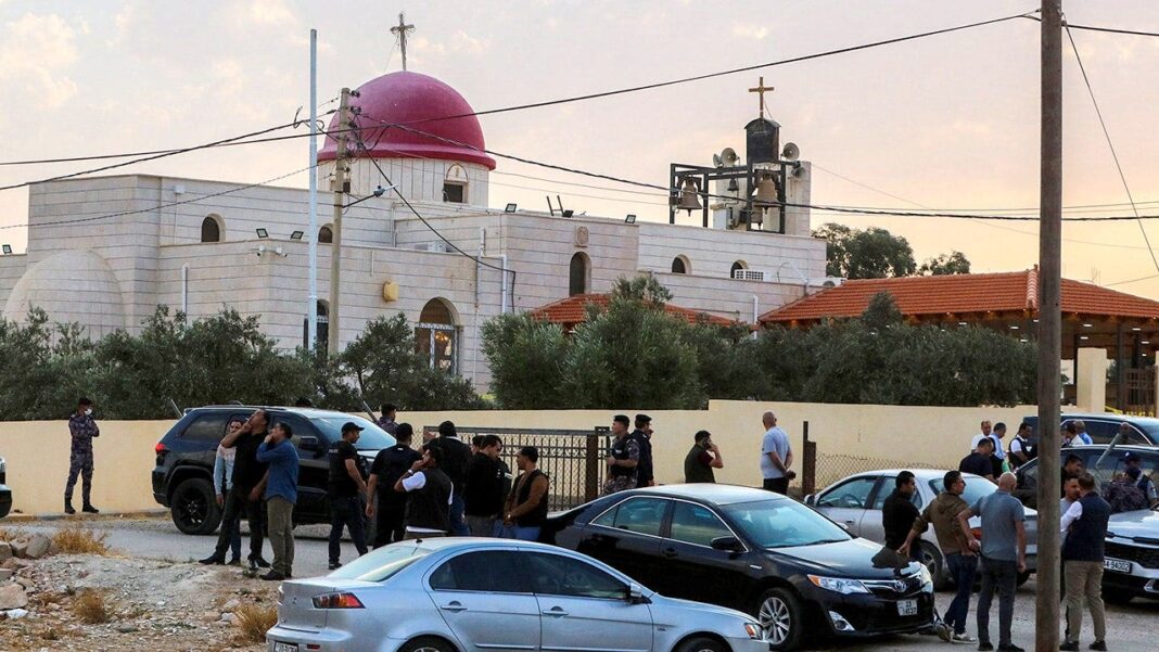 Gunmen kill 7 at Christian church in Jordan in what king calls act of terrorism