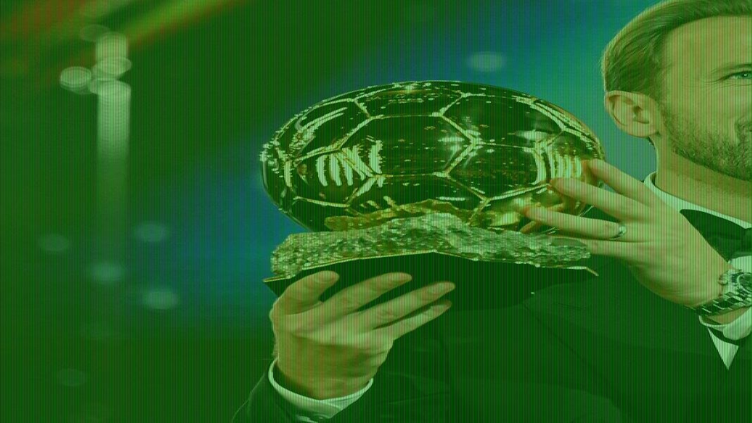 Harry Kane wins the Ballon d'Or