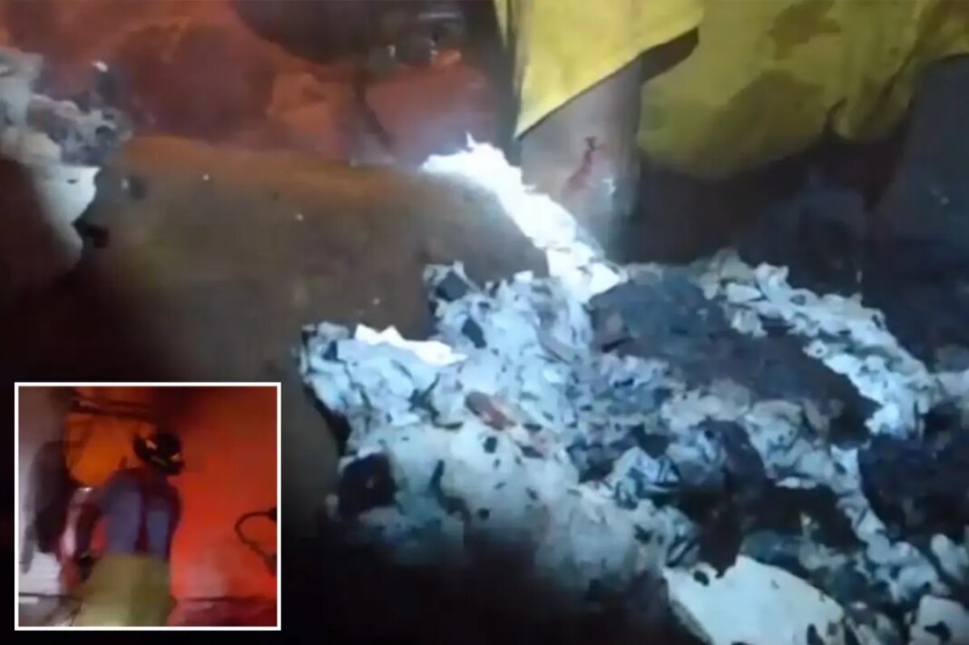 Hero Mississippi neighbor digs through smouldering wreckage with his hands to rescue boy, 4, trapped in house fire