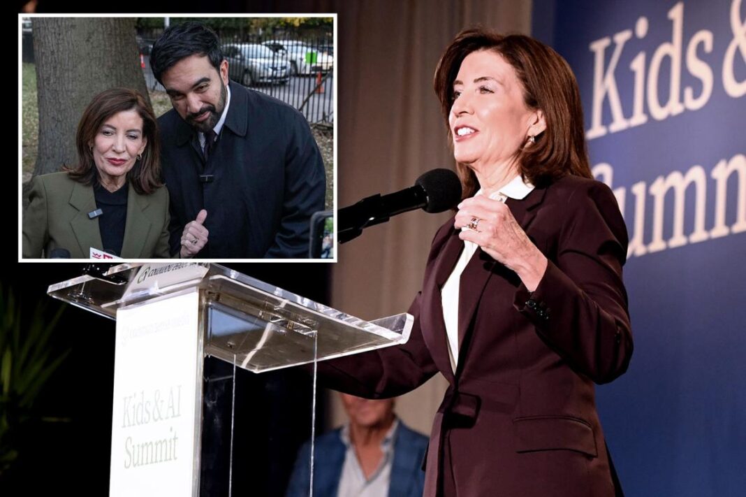 Hochul refuses to pledge to keep NY taxes flat as she's pressured to join Mamdani's tax-the-rich crusade