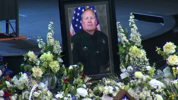 Hundreds honor Brevard County Agent Kevin Morris after fatal I-95 crash