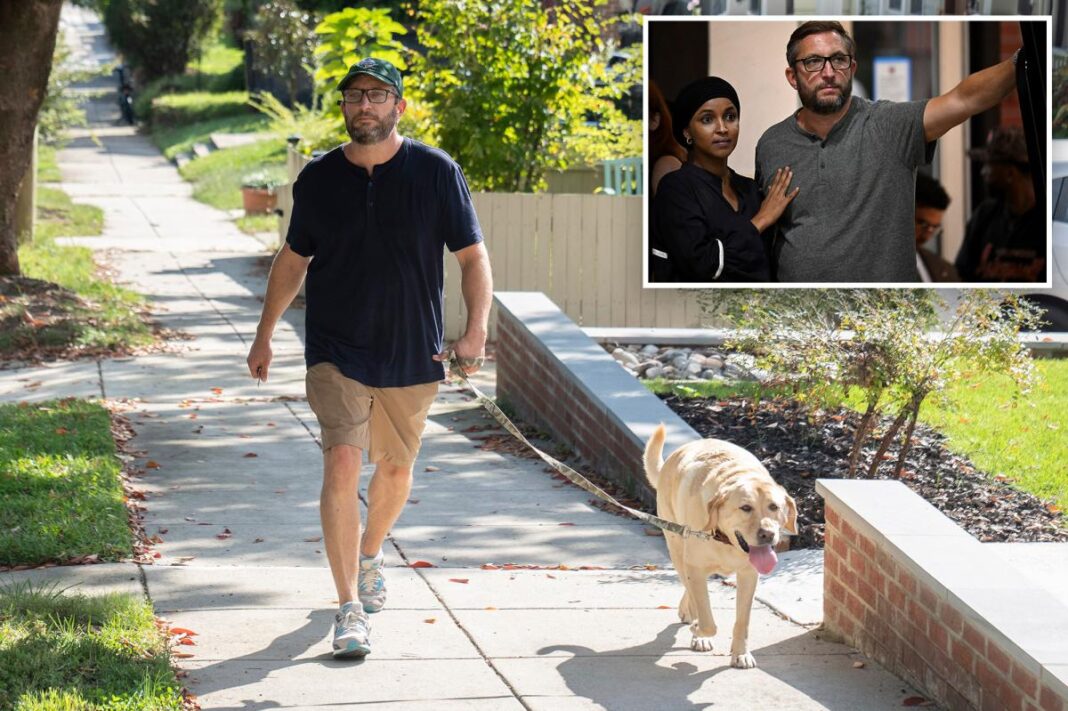 Ilhan Omar's husband snaps over allegations she fled US after DC home was raided by feds