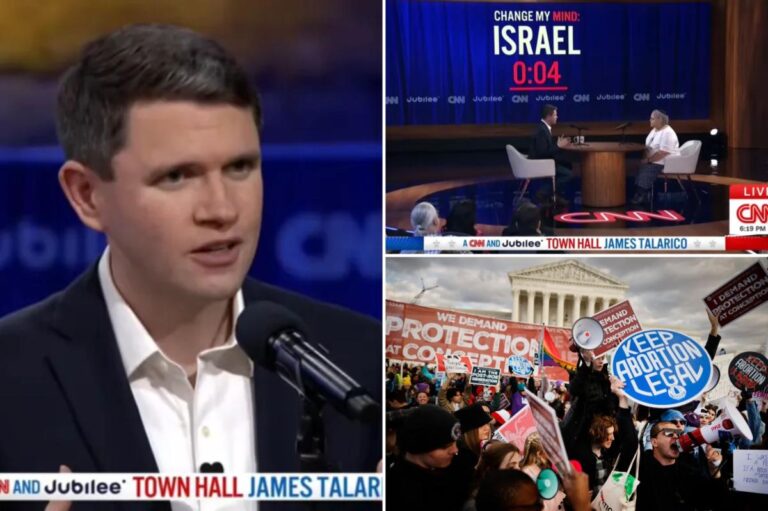 James Talarico Challenged by Voter at CNN Town Hall Over Claim Bible Is ‘Silent’ on Abortion