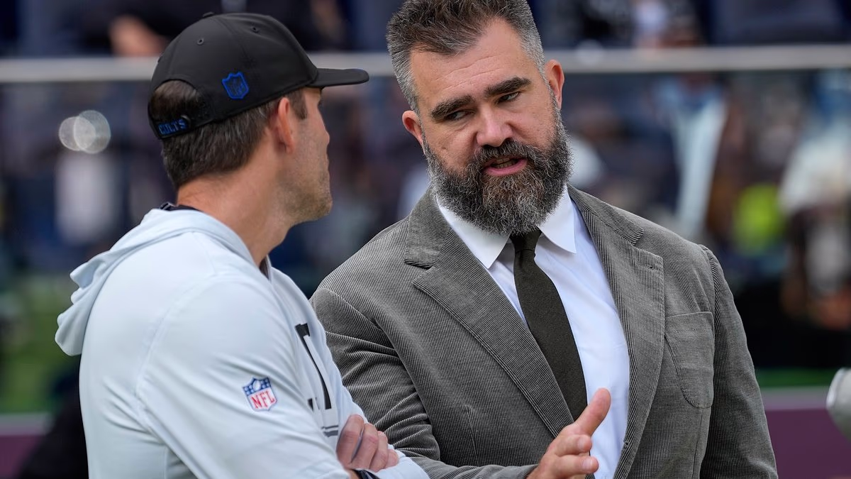 Jason Kelce makes major error in his NFL commentary debut
