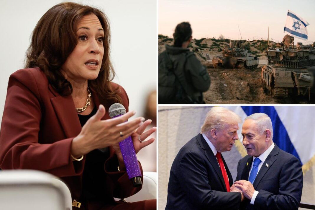 Kamala Harris criticizes Biden, Trump administrations for not acting ‘more forcefully’ against Israel