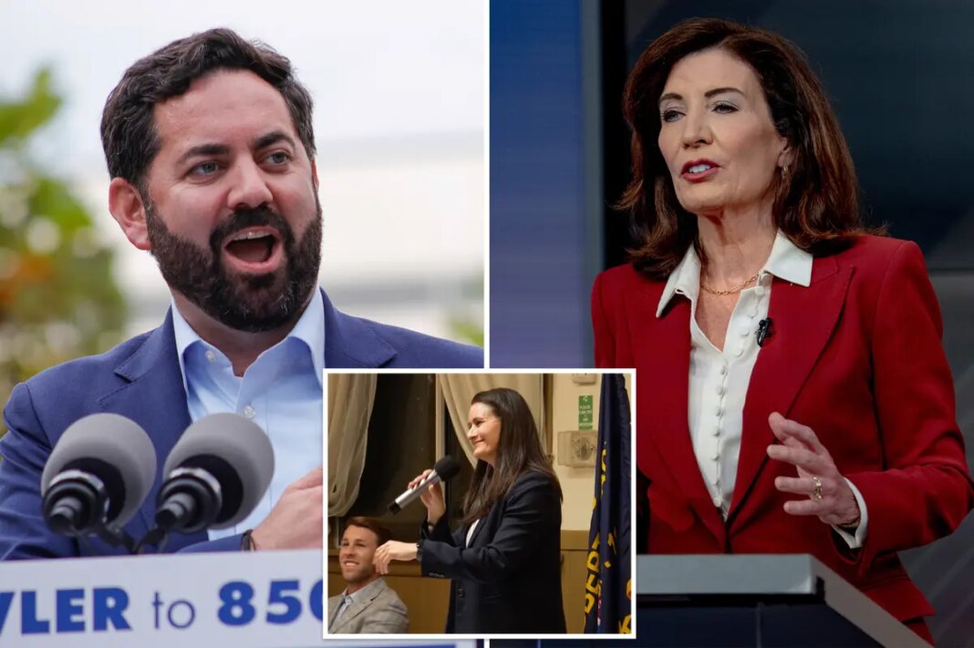 Kathy Hochul deflects blame after Cait Conley’s Mike Lawler diss