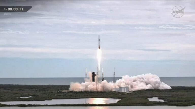 LIVE: Crew-13 Astronaut Carries 100-Year-Old Heirloom to ISS