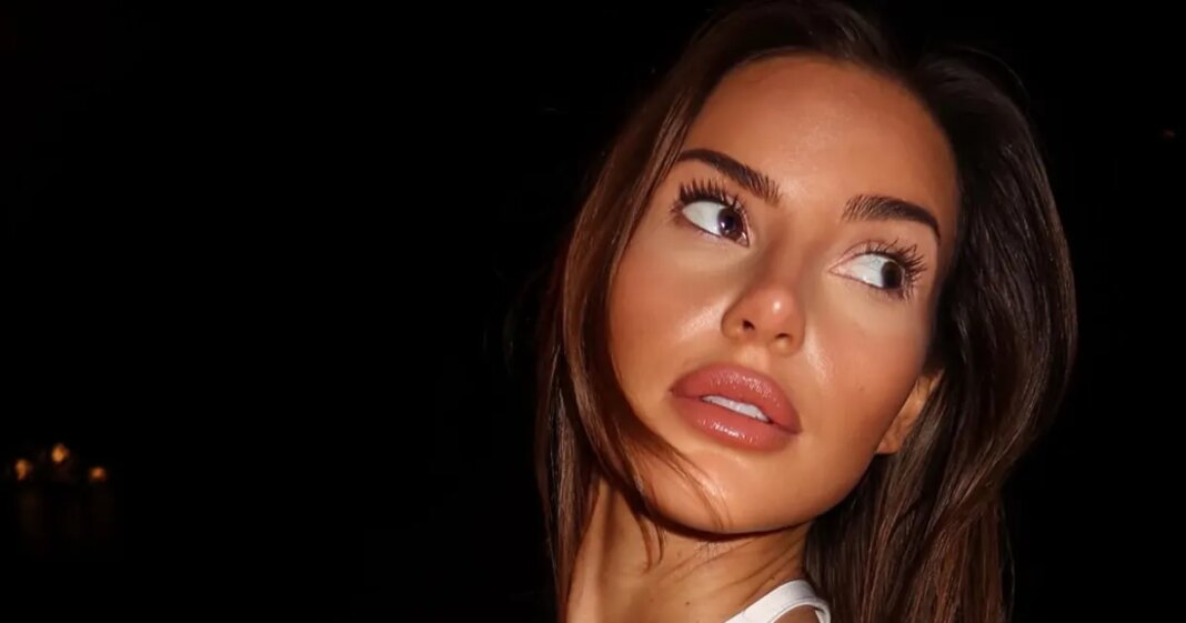 Love Island’s Iris Kendall Risks Nip Slip in Sideboob-Baring Dress