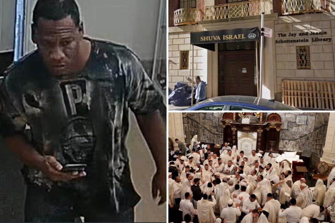 Maniac who barged into NYC synagogue yelling 'Allahu Akbar' last year is nabbed evading subway fare: sources
