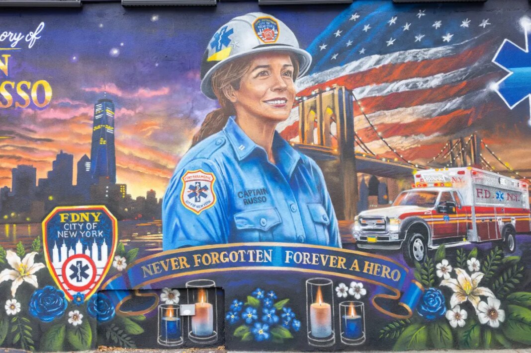 Mural honors Queens FDNY capt. brutally slain in random stabbing