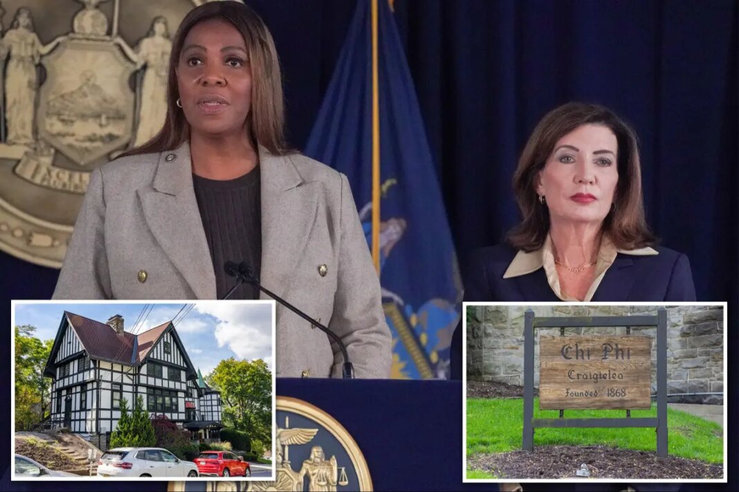 NY AG Letitia James too 'biased' to fairly probe ‘Cornell 7’ frat boys: critics