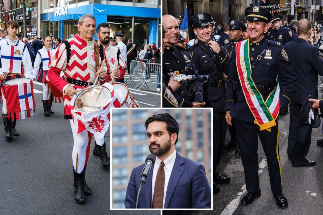 NYC Columbus Day parade goers take Mamdani's no-show as latest snub to Italians