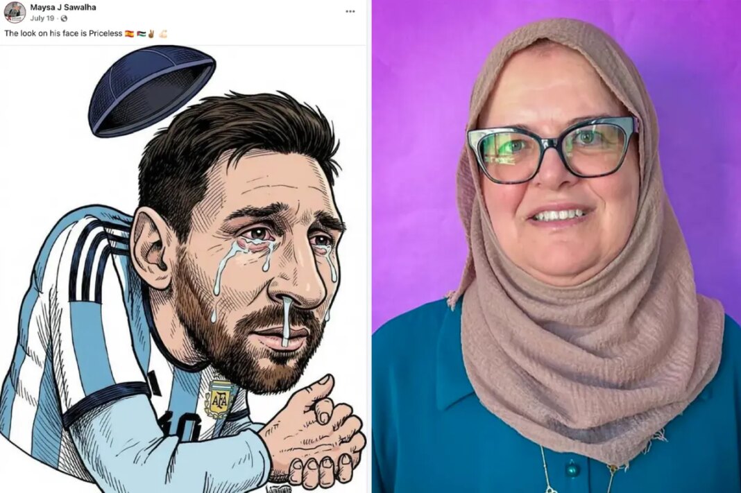 NYC teacher posts antisemitic meme of Lionel Messi