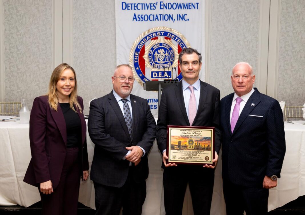 NYPD union honors The Post for excellence in police reporting at awards breakfast: 'That's our paper'