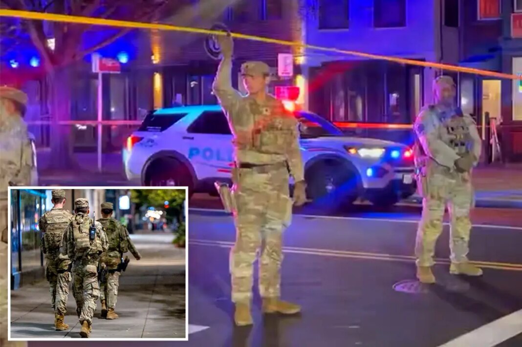National Guard member shot while trying to stop Washington DC fight
