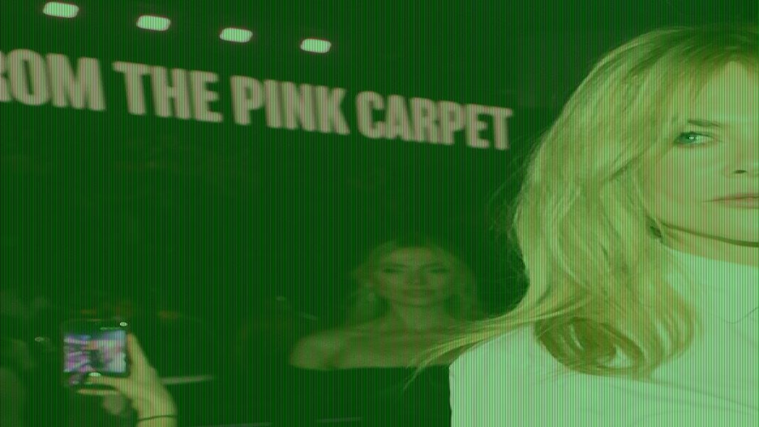 Nicole Kidman in sleek tie ensemble at Victoria's Secret Fashion Show