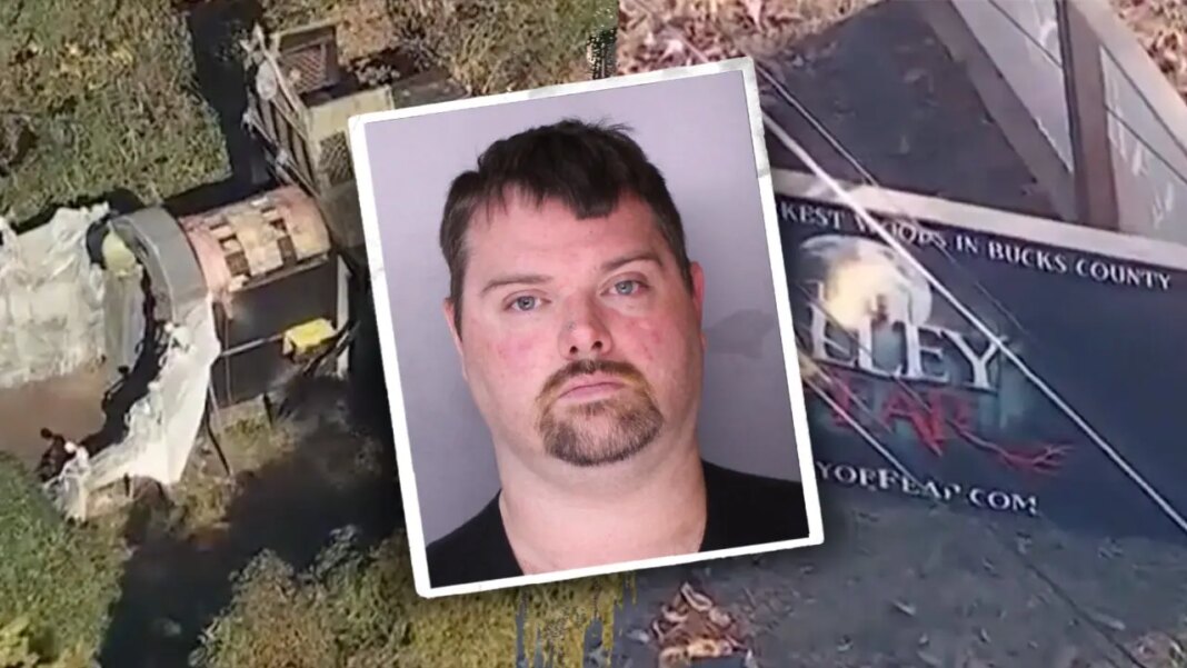 Nightmare at Halloween attraction sparks hunt for more victims, 1 arrested