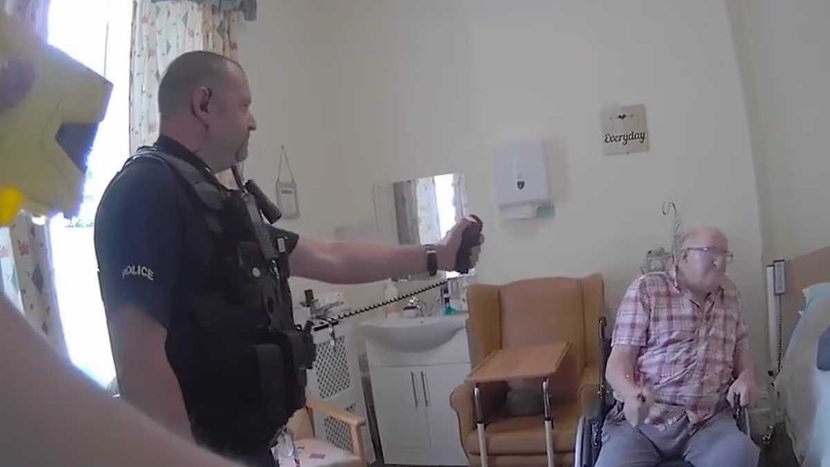 Officers who Tasered and pepper-sprayed disabled pensioner sacked
