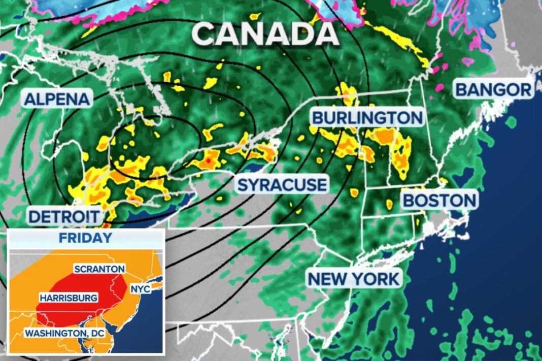 Powerful storm to slam the Northeast with rain, dangerous winds before first major fall freeze