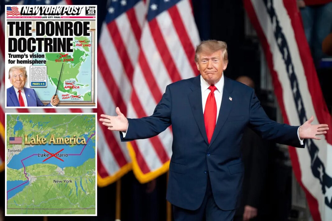 President Trump toys with renaming Atlantic and Pacific 'Trump Ocean'