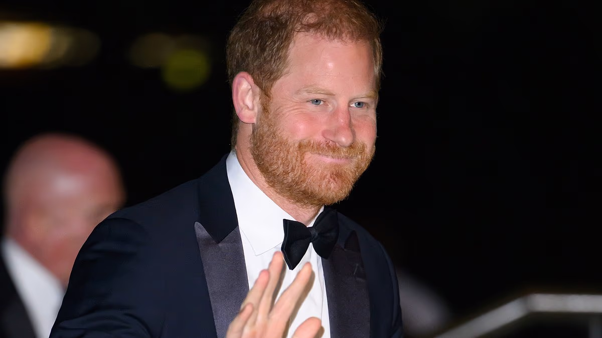 Prince Harry makes surprise appearance at London gala