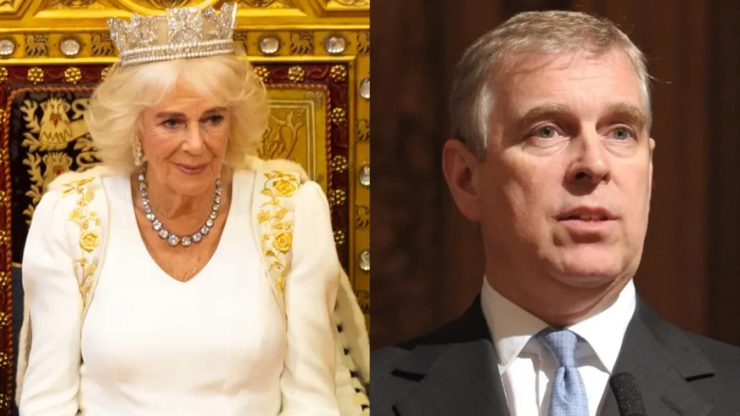 Queen Camilla’s Secret Bond With Disgraced Andrew Could Spell Trouble for King Charles 