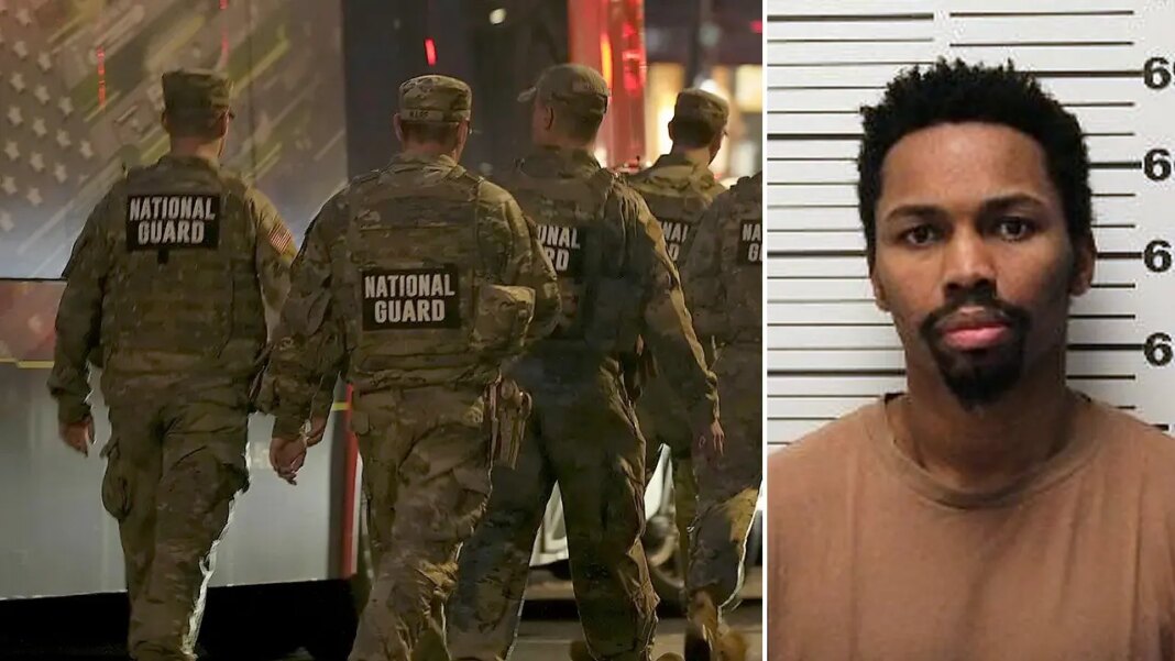 Repeat offender accused of shooting National Guard member has lengthy history with the law, records show