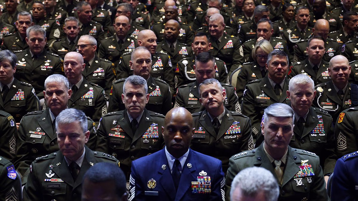 Report: Hegseth plans 20% cut to general and admiral posts